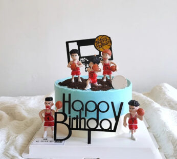 K019-Basketball boy cake