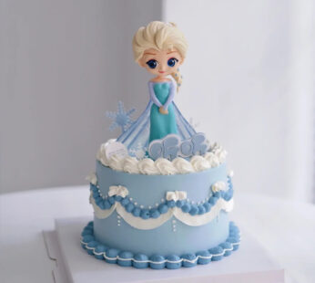 K028-Princess Elsa Cake