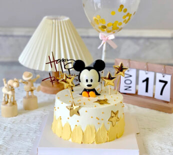 K034-Mickey cake