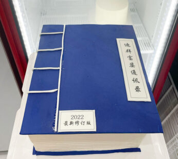 M065-Phone book cake