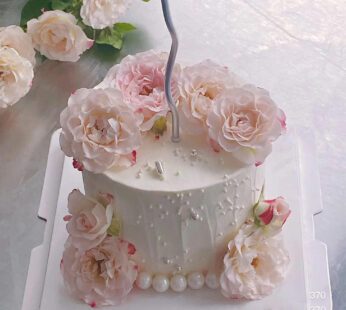 W025-Flower cake