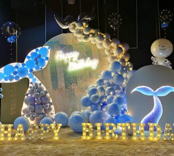 Blue Whale Theme Birthday Decorations | Flower Gift Center