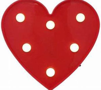 LED Marquee Heart Lights Sign | Flower Gift Center