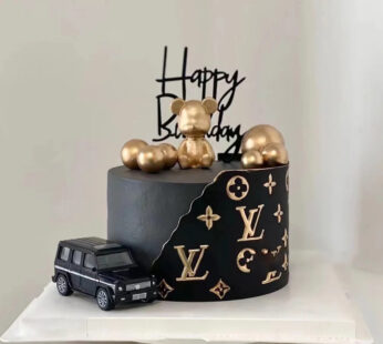 M051-Black Lv cake