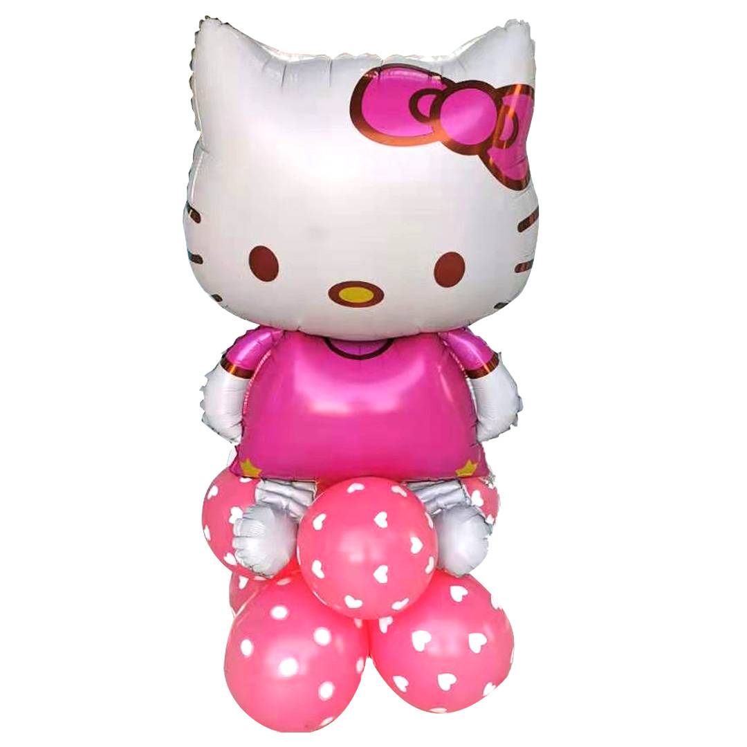 110cm hello kitty balloon stand