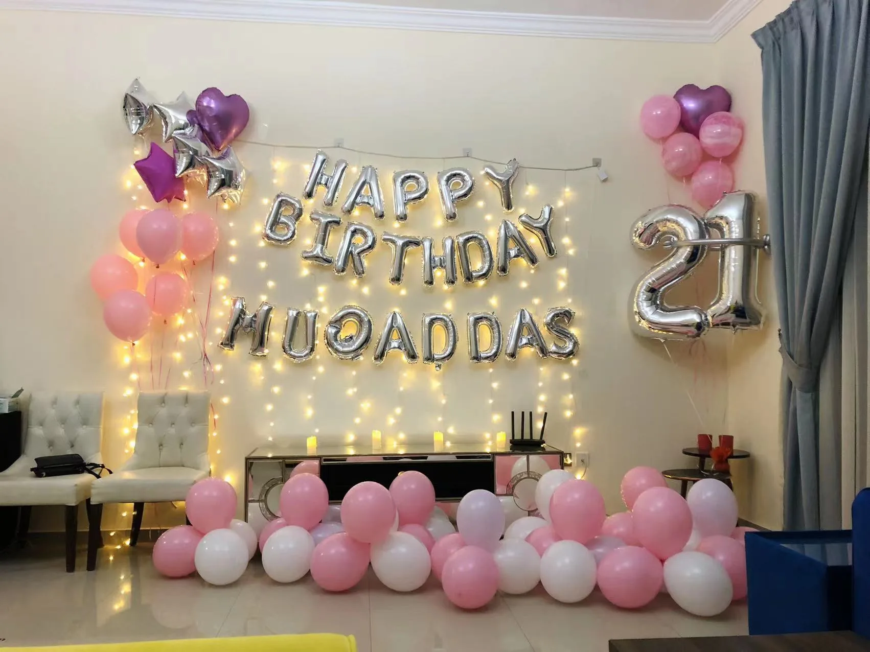 Birthday decco 2 1