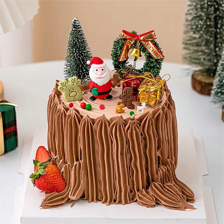 Christmas stake cake 4inches68 6inches188