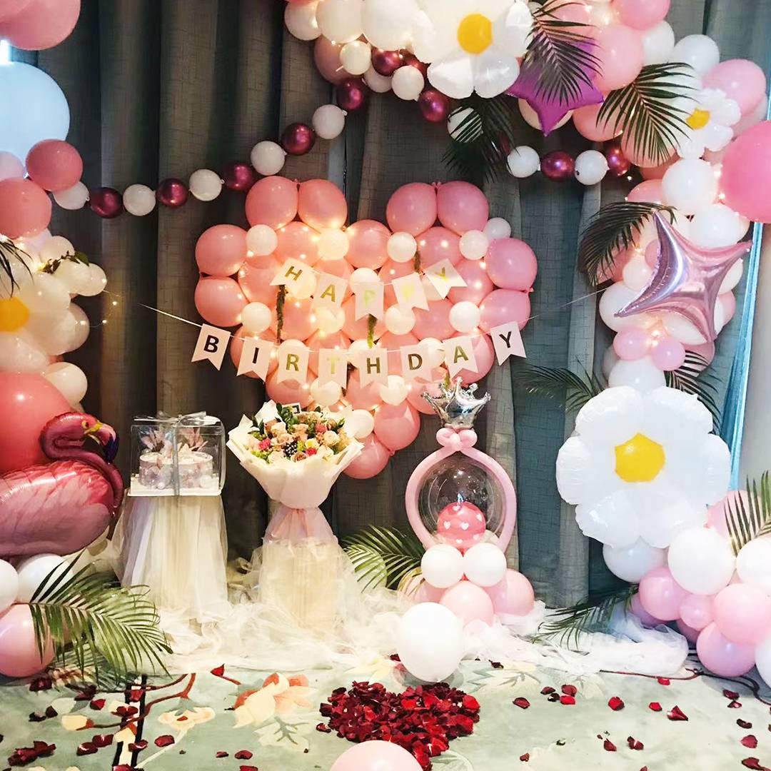 Lady Pink Birthday Decoration