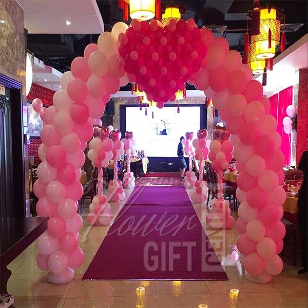 Wedding Balloon Arch With Balloon Stand