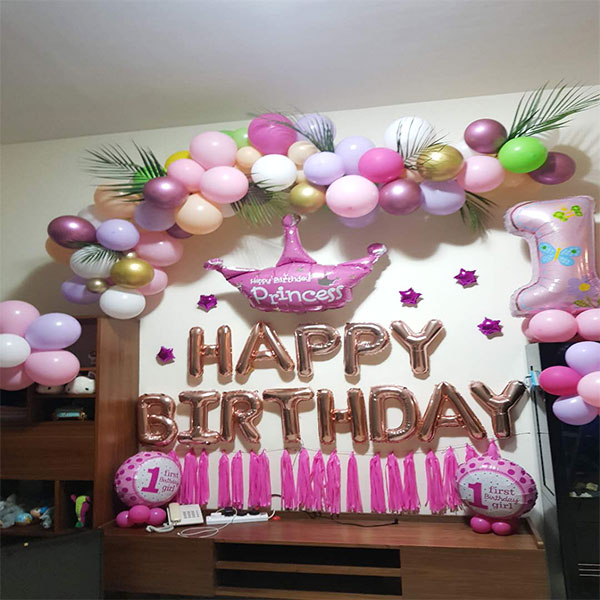 first birhday decoration princess