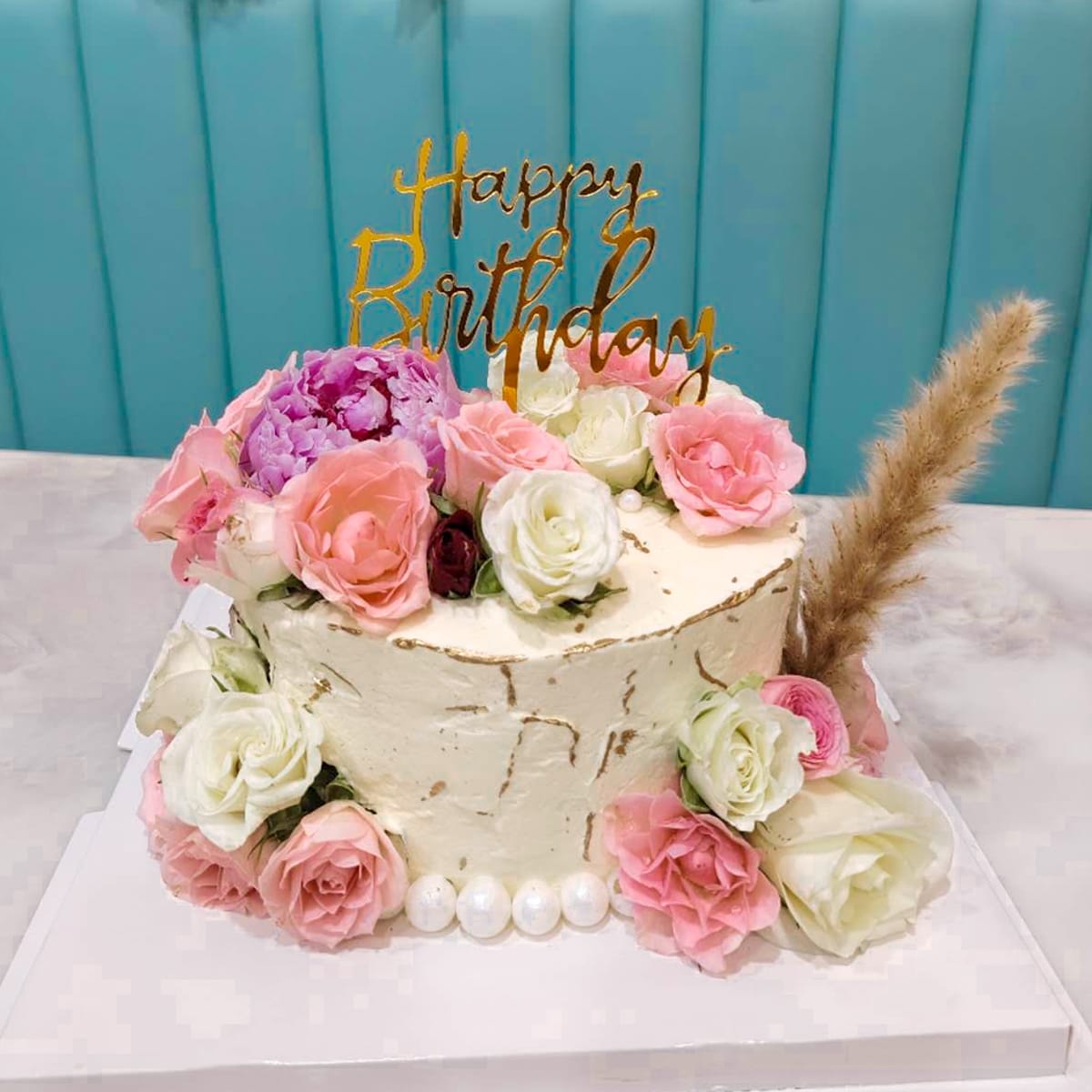 Home 25 W278- Flower Cake