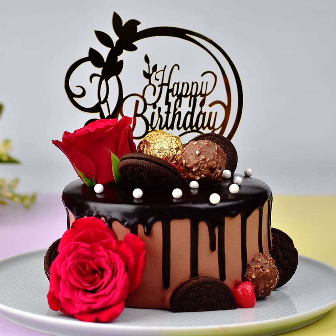 Home 25 W293- Rose Flower Cake