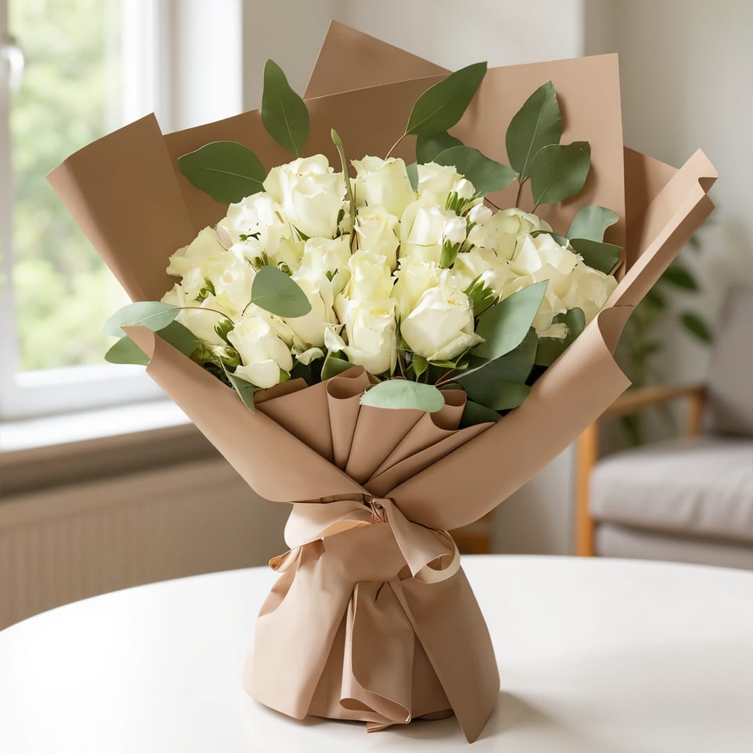 White Rose bouquet